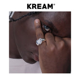 KREAM S925 sterling silver heart fuck off ring - COPPING THREADS - KREAM
